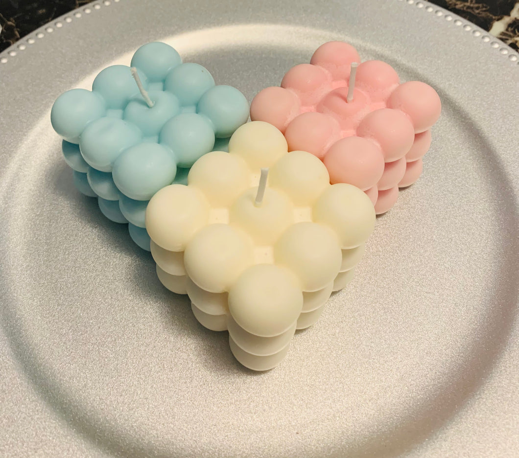 Bubble Cube Candles